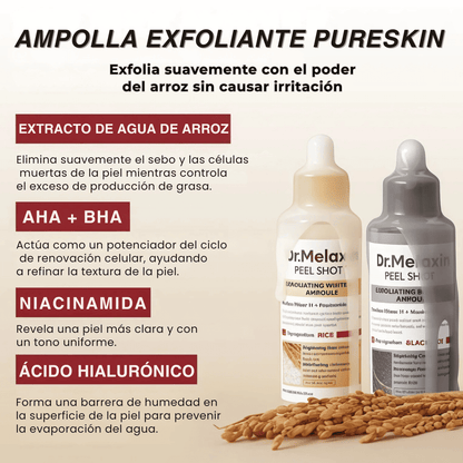 PureSkin Rice Peeling – Adiós Poros, Grasa y Manchas