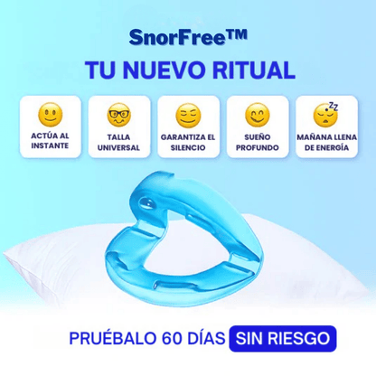 SnorFree™ — Sueña sin ronquidos